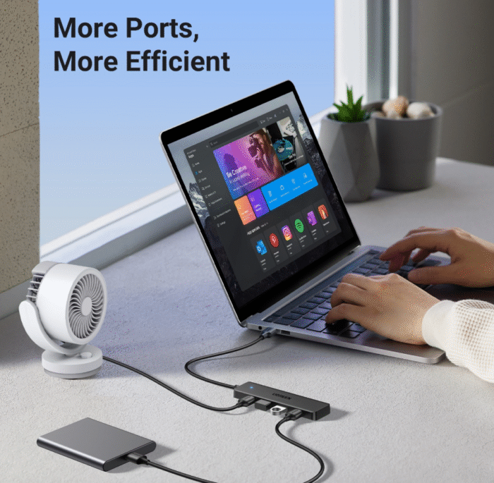 UGREEN 4-Port USB to USB 3.0 Hub – CM219 - 25851 - Image 6