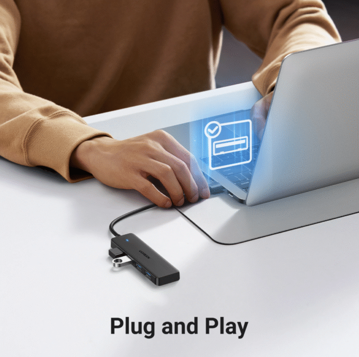 UGREEN 4-Port USB to USB 3.0 Hub – CM219 - 25851 - Image 3