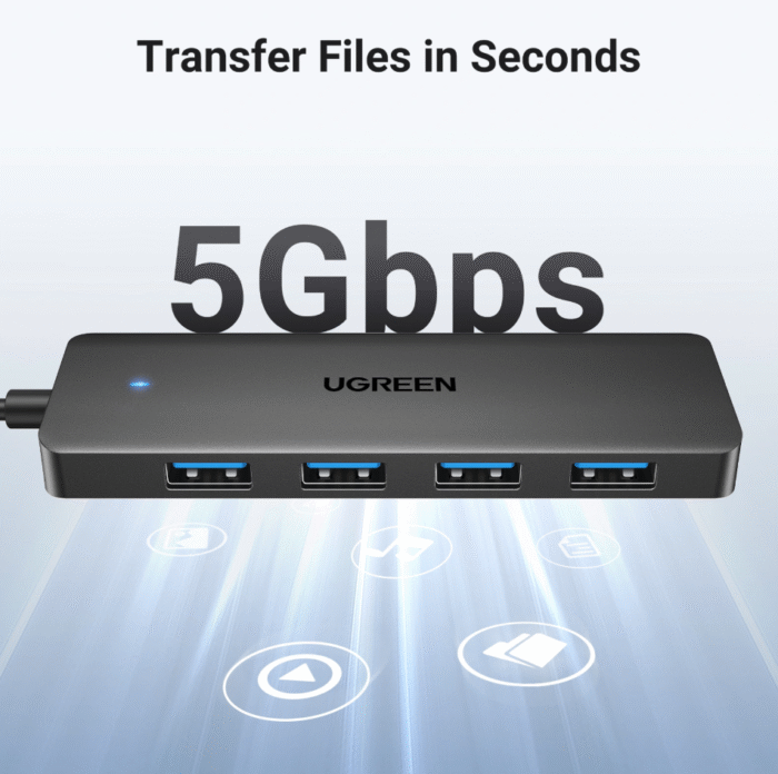 UGREEN 4-Port USB to USB 3.0 Hub – CM219 - 25851 - Image 2