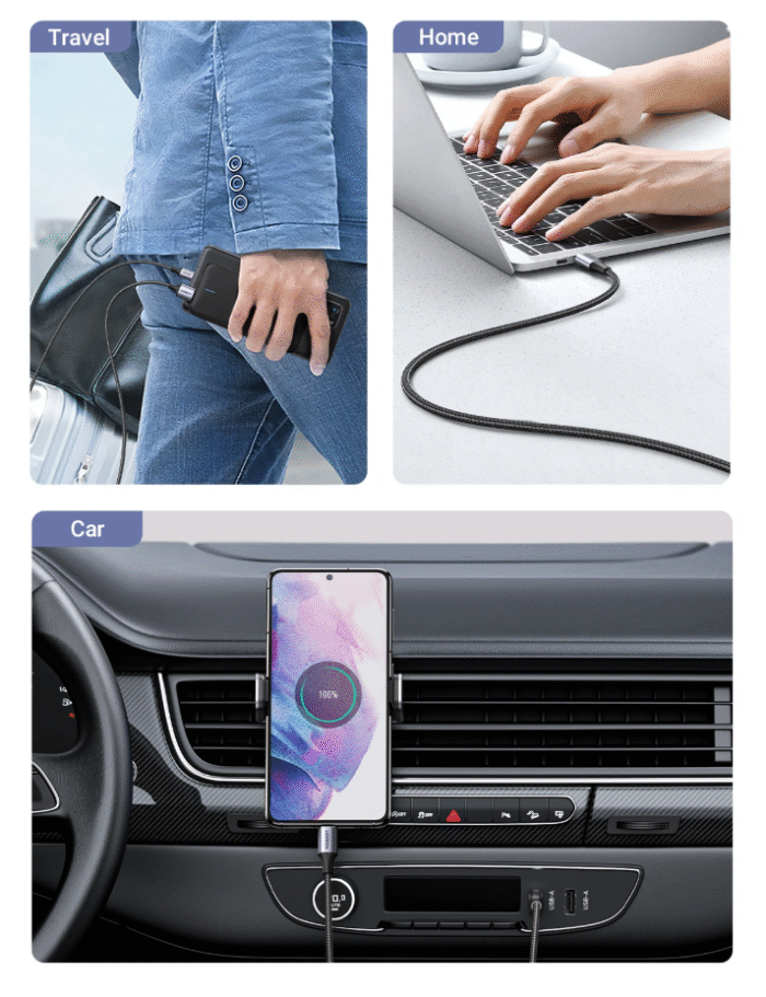 UGREEN USB to Type-C Fast Charging Cable 3A Max – US288 - Image 4