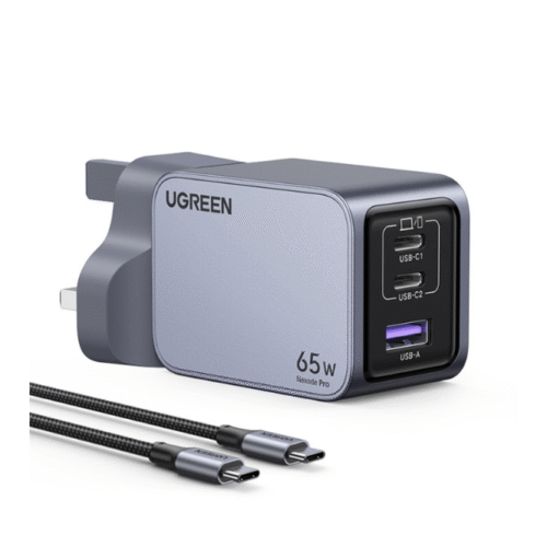 UGREEN 65W Nexode Pro GaN Fast Charging Adapter With Type-c to Type-c Cable – X755 - 25872