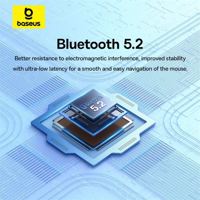 Baseus F02 Ergonomic Bluetooth + 2.4G Wireless Mouse – B01055505111-01 - Image 10