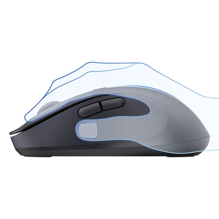 Baseus F02 Ergonomic Bluetooth + 2.4G Wireless Mouse – B01055505111-01 - Image 4
