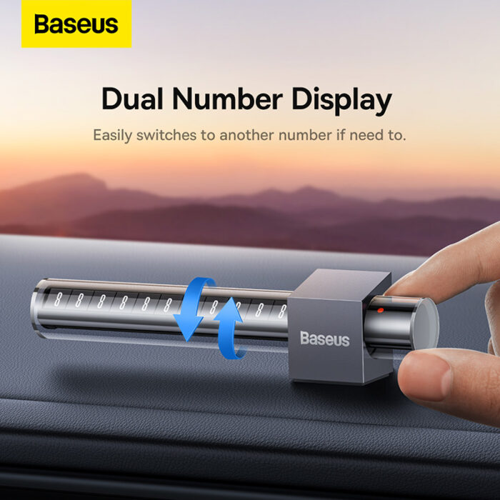 Baseus Tint Parking Number Plate – CNHM020014 - Image 7