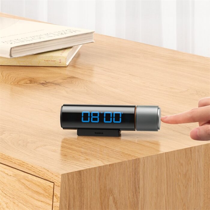 Baseus Heyo Series Magnetic Countdown Timer Cluster Black – L60448003111-00 - Image 3